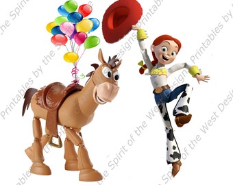 Toy Story Birthday IMAGE use as Iron On shirt T-shirt Transfer Printable Digital Download Buzz Lightyear Woody Potato head