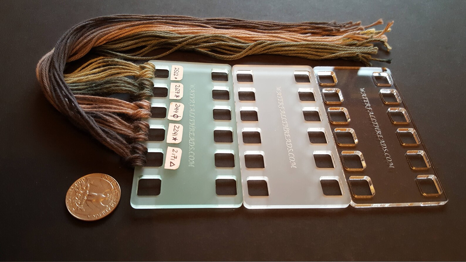 12 Hole Rectangular Thread Organizer for DMC Floss Threads Etsy