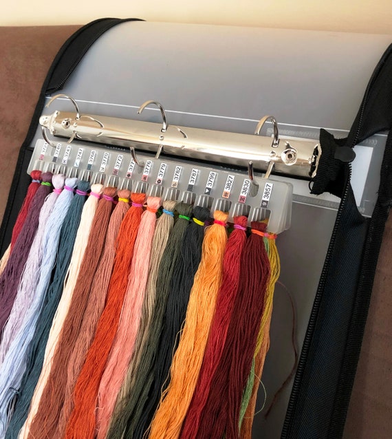 Organizing Embroidery Floss and Project Binders – Floss, Hoop & Love