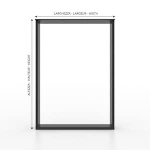 Puede incluir: Patas de mesa rectangulares de metal negro. Las patas miden 70 cm de alto y 60 cm de ancho.