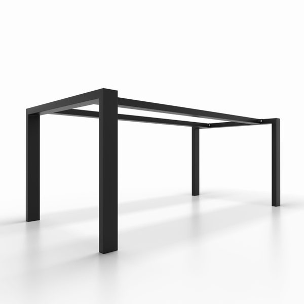 2x Pieds de table avec 2 barre centrale - UA2B8040