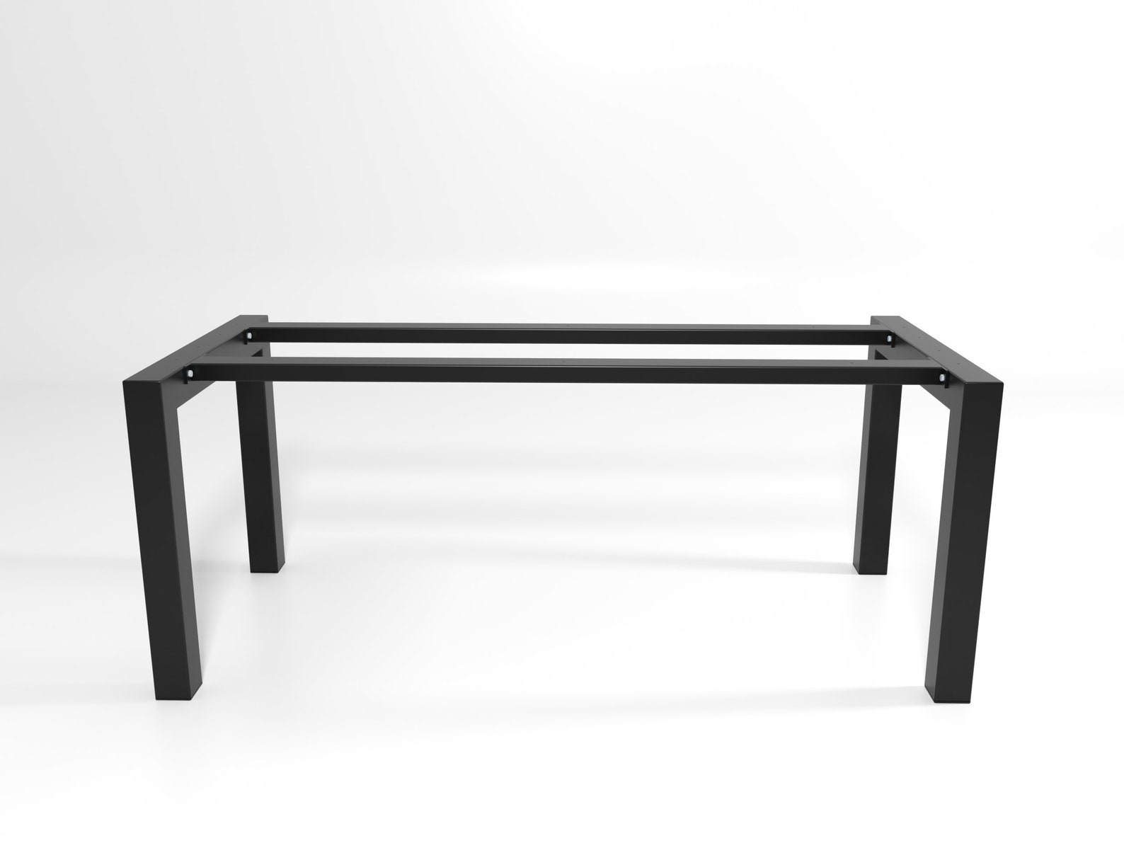 Metal table legs with 2 central bar U shaped UA2B8080 Etsy