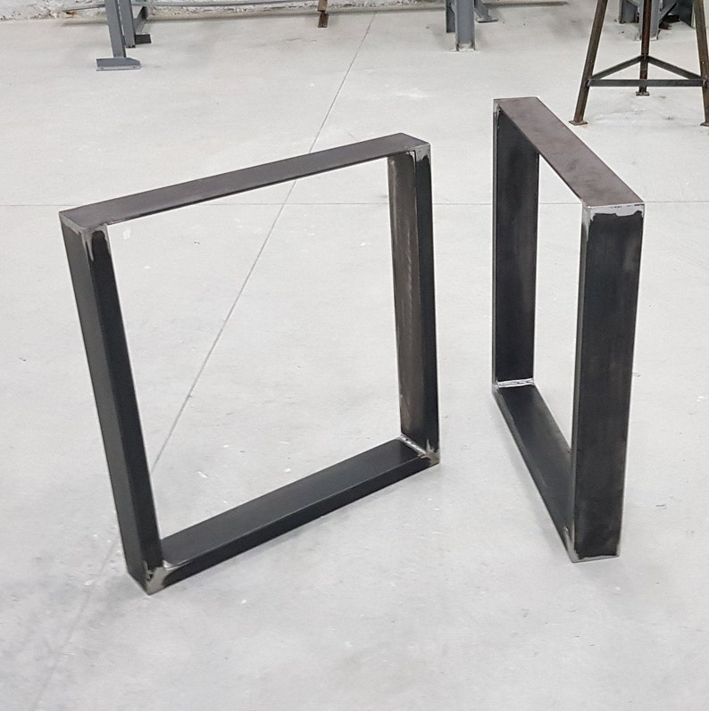 legs per table table legs Steel table UP10040 2x pieds de table industriel Metal steel legs iron table feet acier pieds