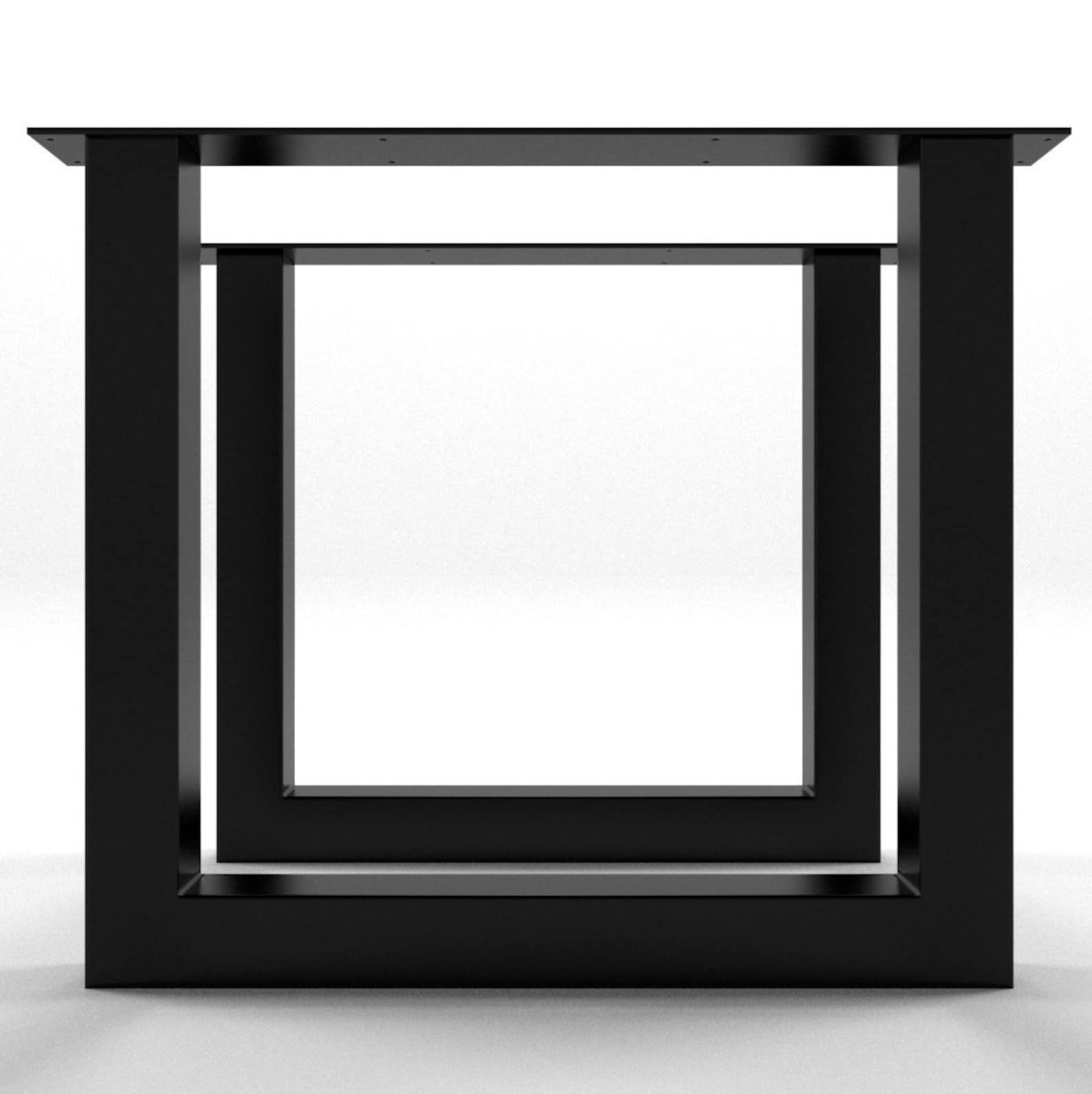 2x Metal Table Legs Table Legs Feet Table Industrial Style Etsy