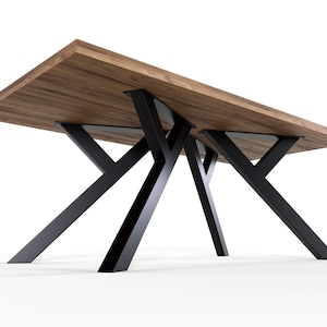 Metal Table Legs in Y Shape, Carbon Steel Industrial Table Legs, Modern and Contemporary Design, Desk Supports, YL8060
