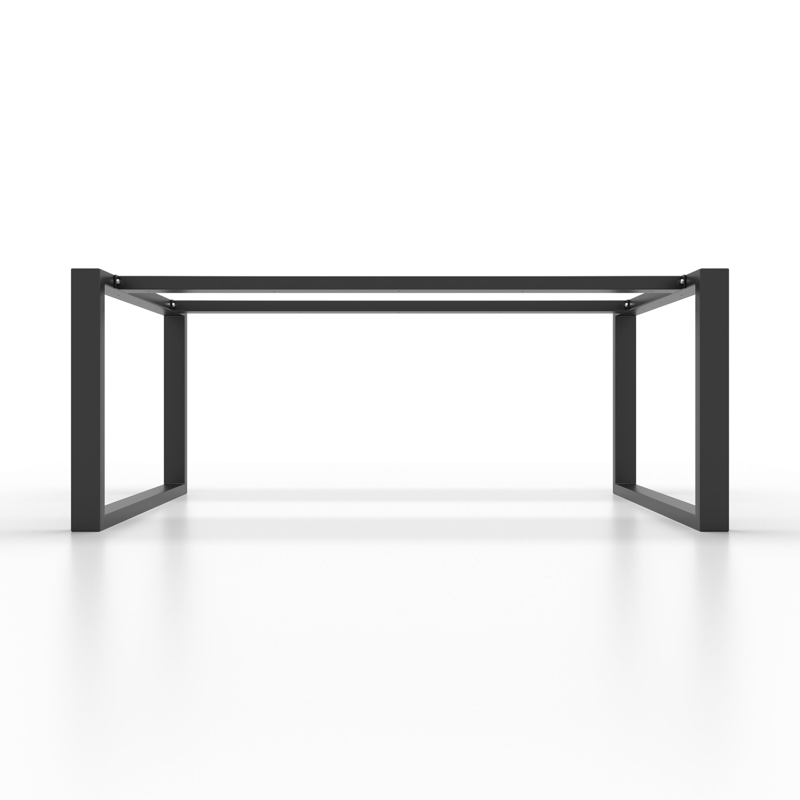 Metal Table Legs With Double Central Bar Ushaped U2B8040 Etsy