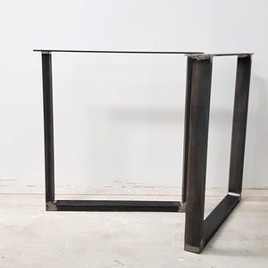Metal Table Legs - Slim Design with Endless Customization- U shaped - U6030 | Taormina Design