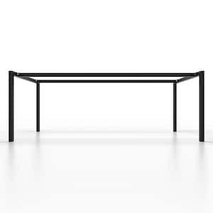 Metal table legs with 2 central bar U shaped UA2B4040 image 3