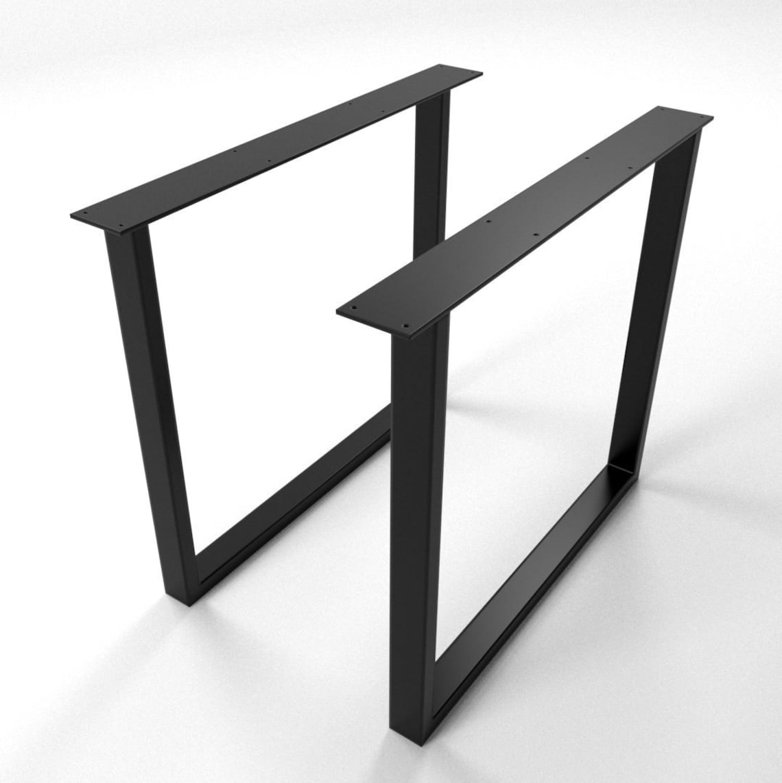 2x Metal Table Legs Industrial Design Table Base Legs Coffee Etsy