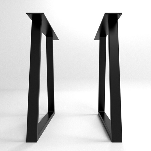 2x Metall tischbeine, pieds de table en métal doré, or, table base, dine table base, metal shops table legs TR6030