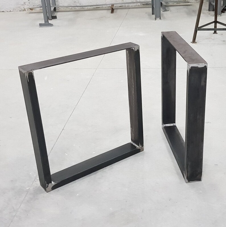 legs per table table legs Steel table UP10040 2x pieds de table industriel Metal steel legs iron table feet acier pieds