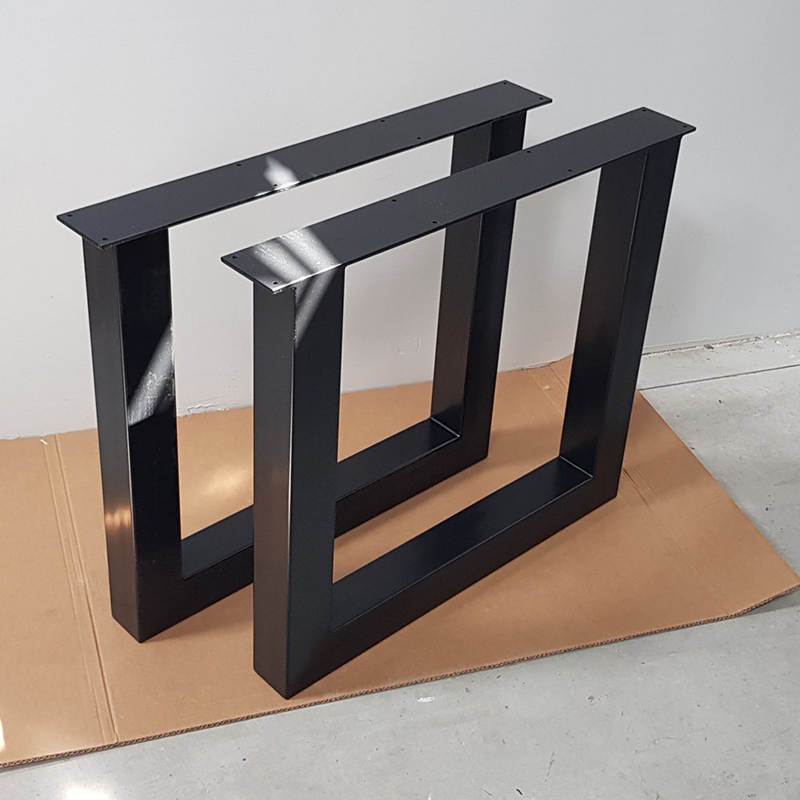 2x Metal Table Legs Table Legs Feet Table Industrial Style Etsy