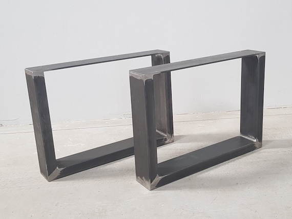 2x patas de metal para mesa de centro baja, pies de hierro para banco, mesa  de centro, salón de estilo industrial moderno Nórdico UPT10040 -  España