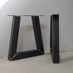 Piedi tavolo, gambe per tavolo in ferro, pied de table industriel