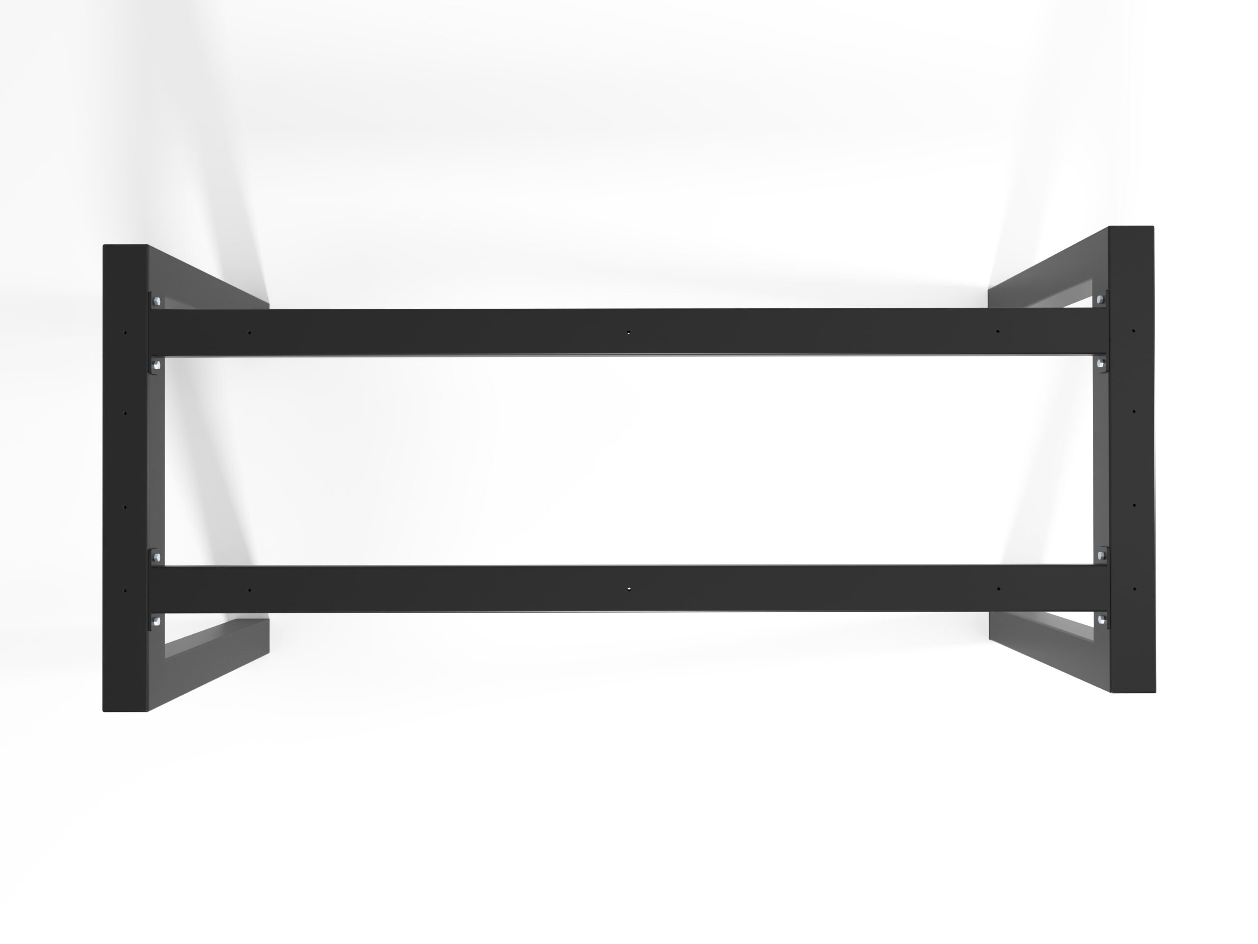 Metal Table Legs With 2 Central Bar U Shaped UA2B8080 Etsy