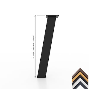 Handgefertigte Metallbeine für Couchtisch – Maßanfertigung, nur für Holzplatten geeignet