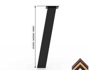 1x Gambe per Tavolino basso da salotto , gambe per panca, piedi tavolino basso di design , tavolo poggia piedi, piedi per panca  T-II10040
