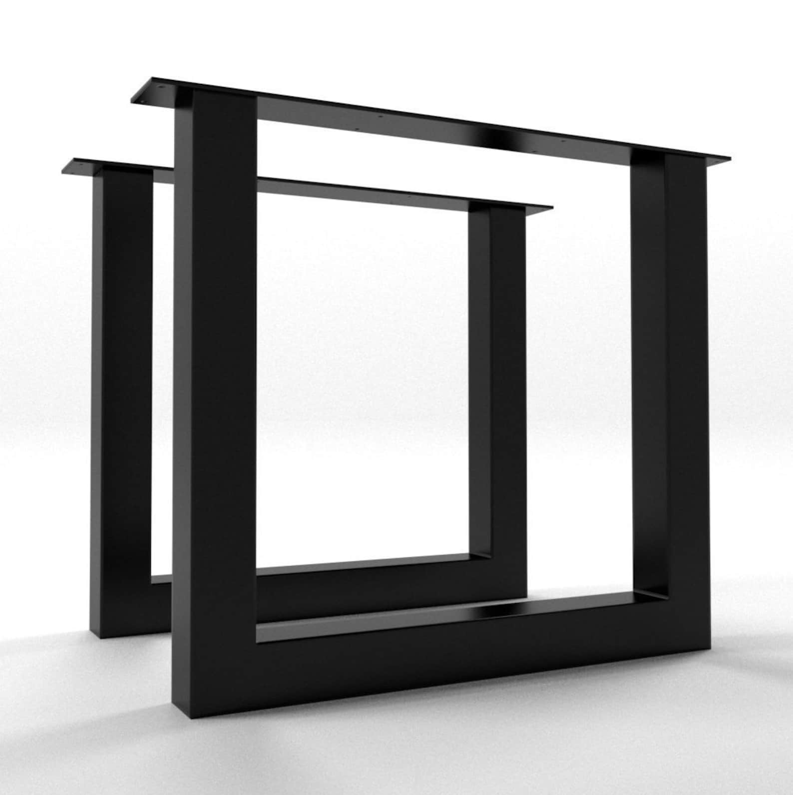 2x Metal Table Legs Table Legs Feet Table Industrial Style Etsy