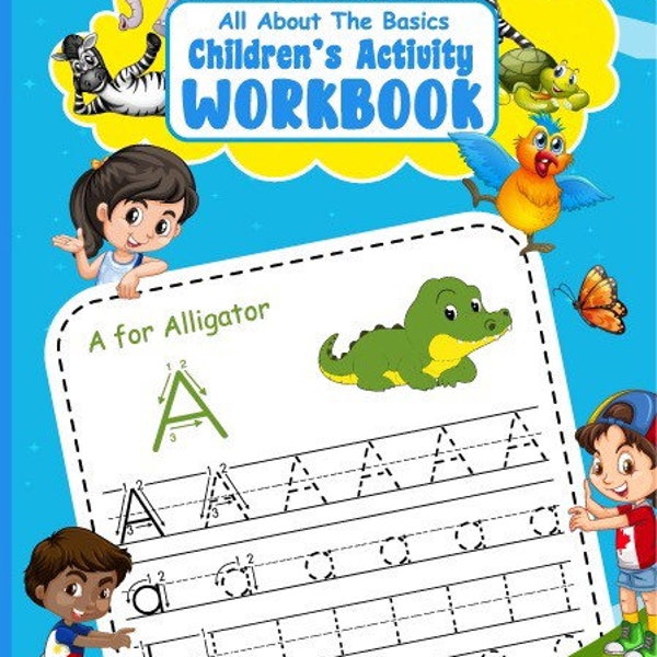 All About The Basics Activity Workbook 55 SEITEN SPASS!!!