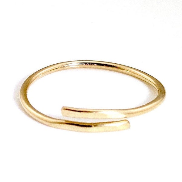 Simple Gold Ring - Etsy