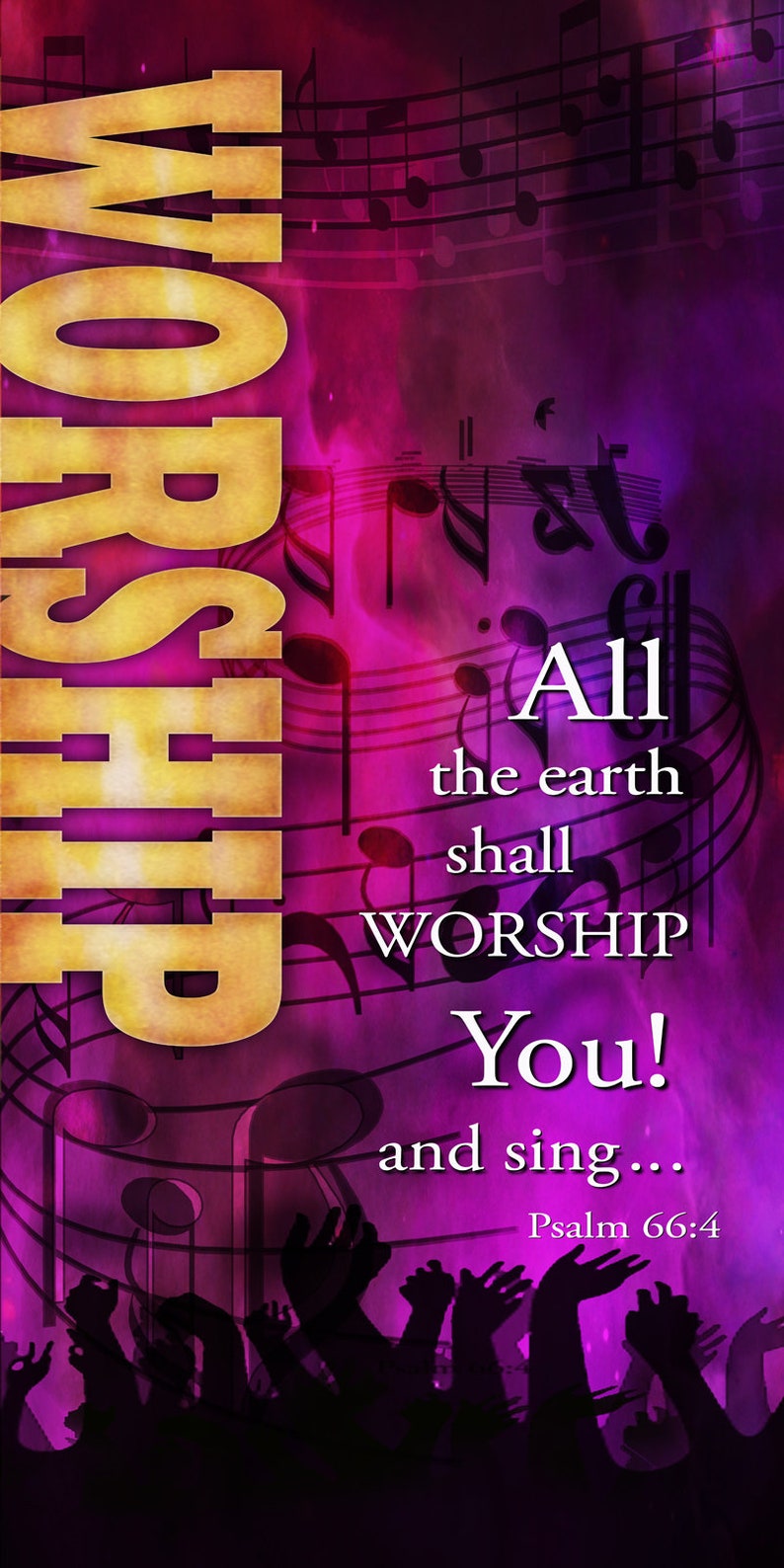 Praise and Worship G1915-1 36 x 72 image 3