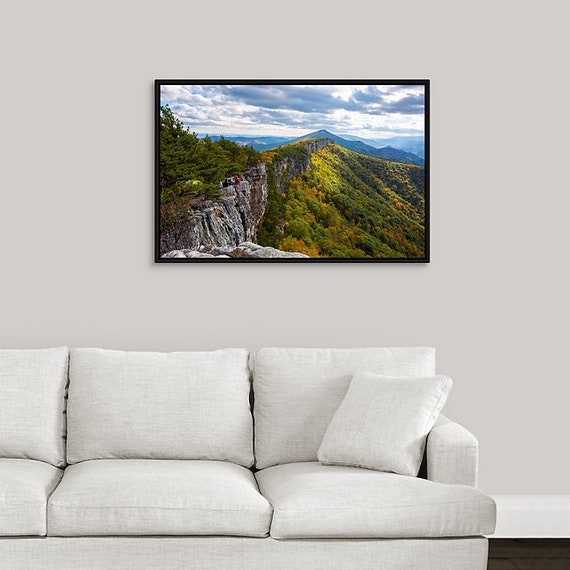 Chimney Top West Virginia North Fork Trail Photo Print Canvas Wall