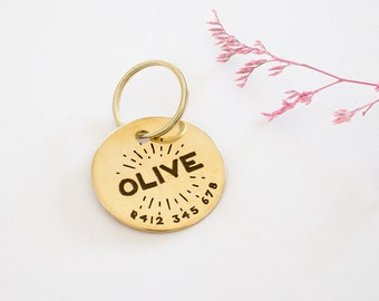 stamped dog tags for pets