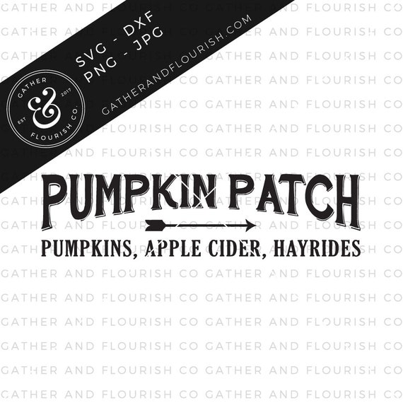 Download Pumpkin Patch Svg Cut File Stencil Cut File Fall Sign Etsy PSD Mockup Templates