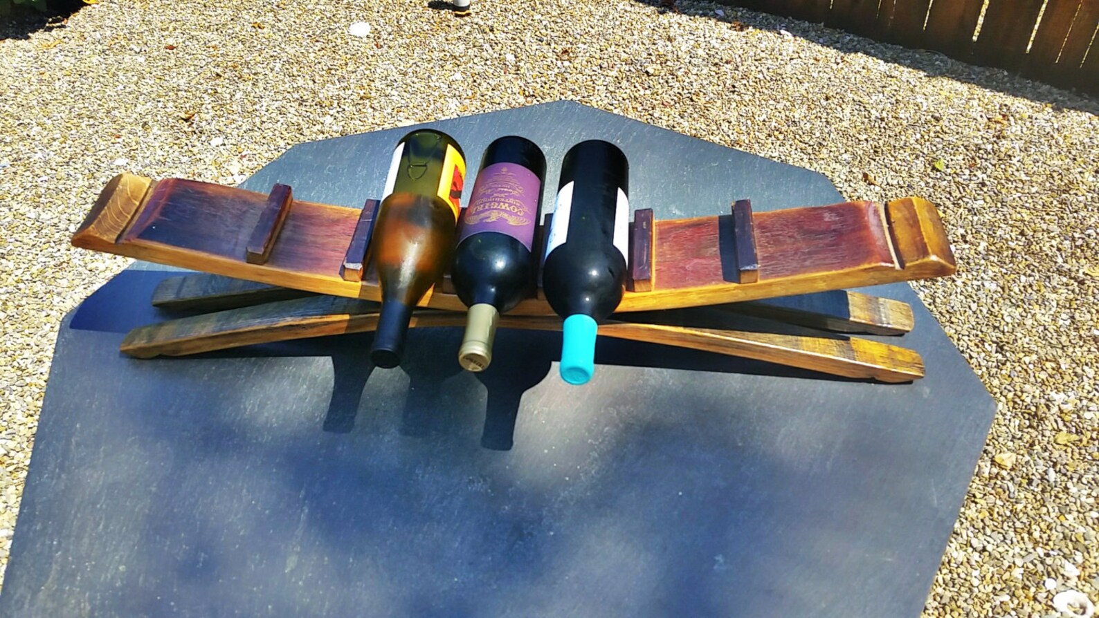 Wine bottle holder Etsy