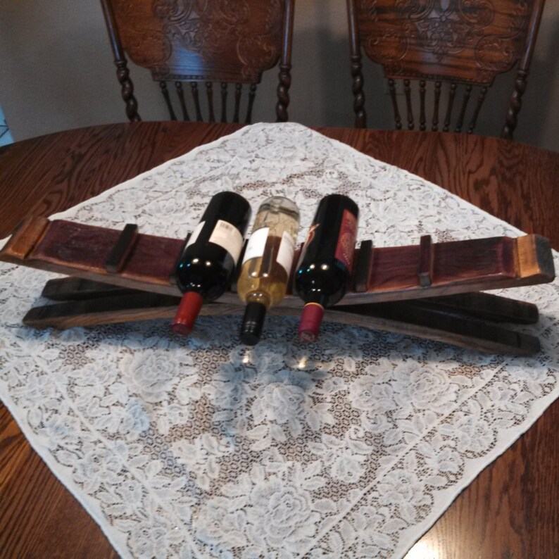 Wine bottle holder Etsy