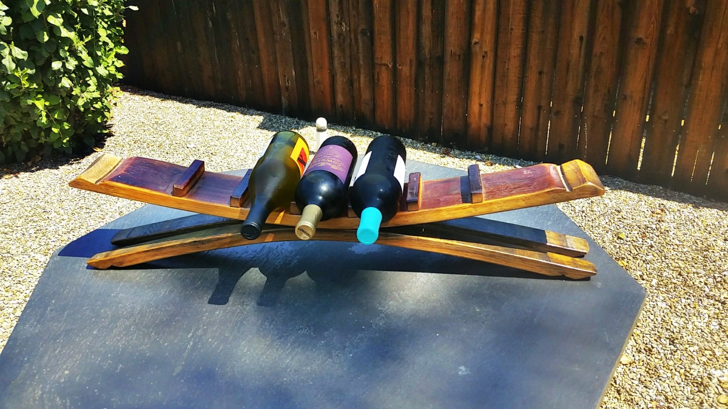 Wine bottle holder Etsy