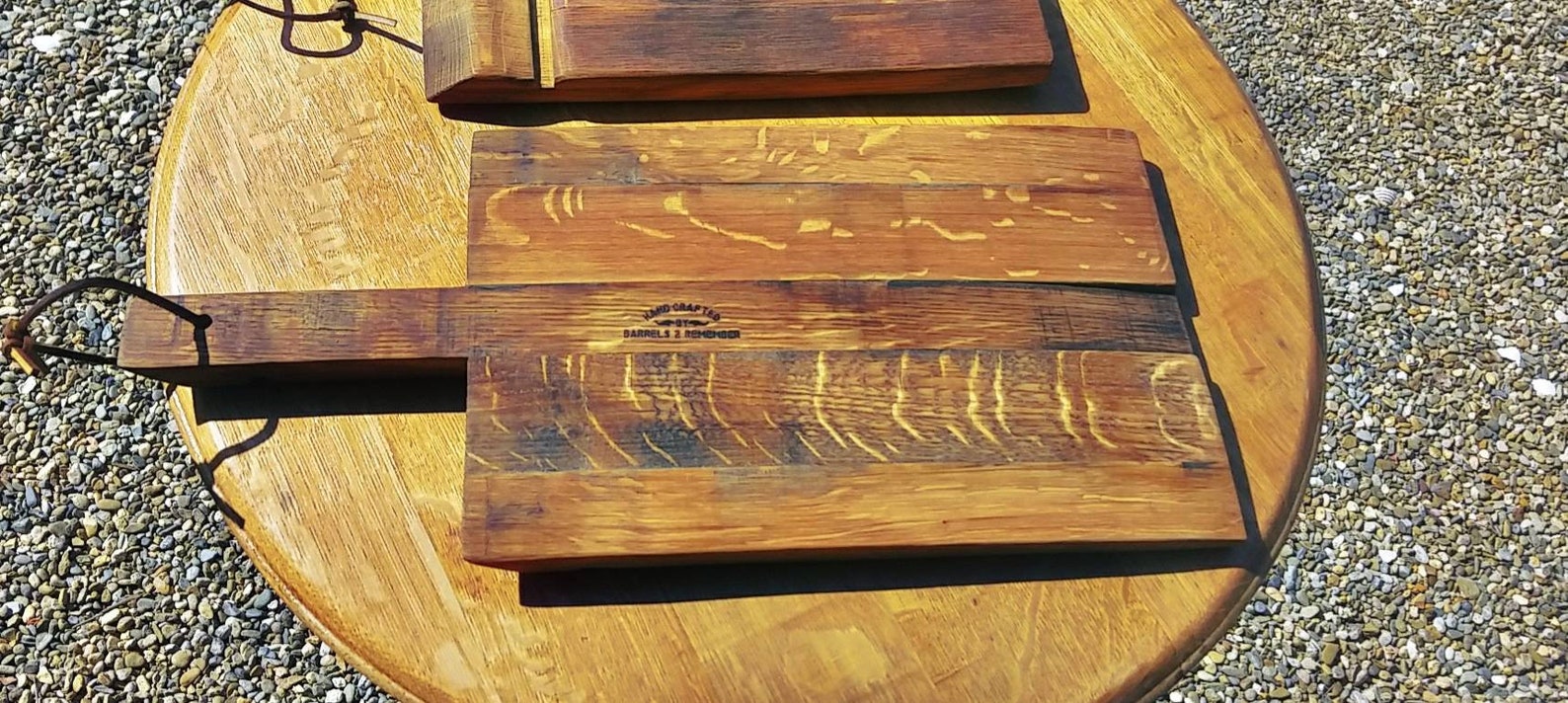 Wine Barrel Cutting Board Each Free Shipping Etsy