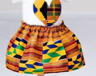 Customised baby set/Ankara baby bodysuit , skirt, headband/kente girls dress/ African baby dress/girl's Easter dress/Baby Tutu set