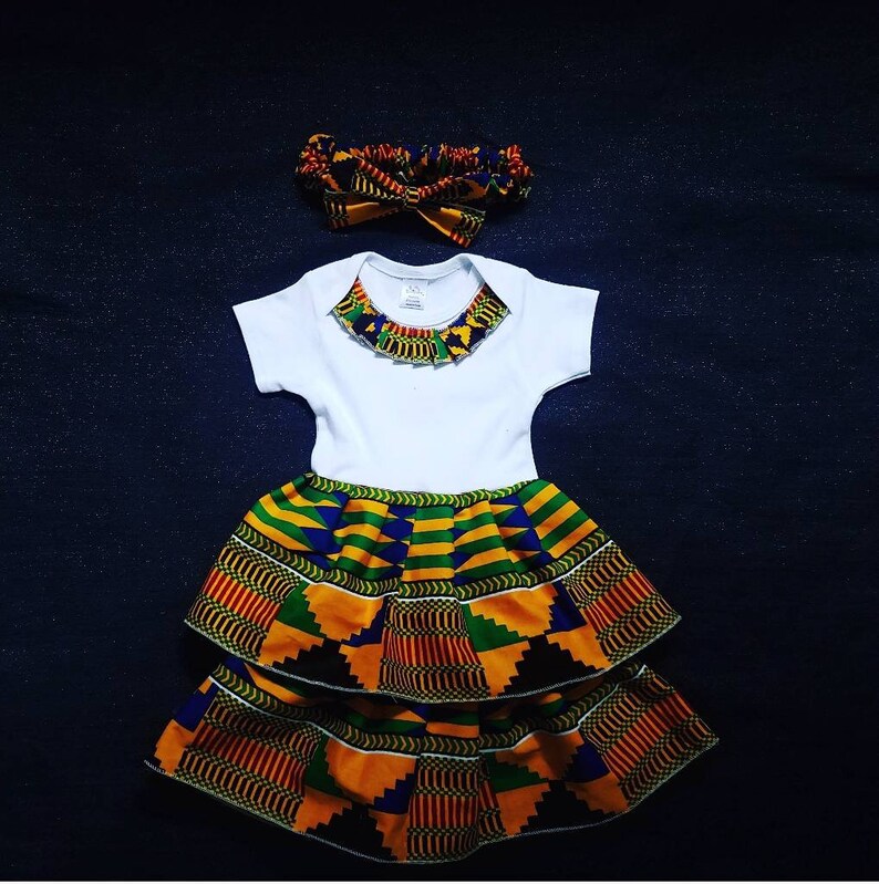 Baby ShowerGirl toddlerBaby ankara DressParty dress for girls Girl baby Birthday dressChurch dress for girls