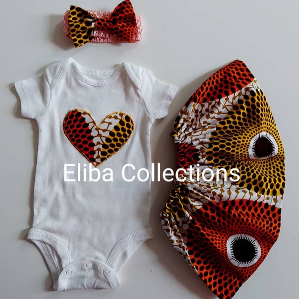 Ankara Babyrock und Onesie