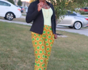 kitenge trouser suits