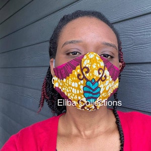 Cloth mask /Reusable face masks/ Washable mask/fabric face mask. image 1