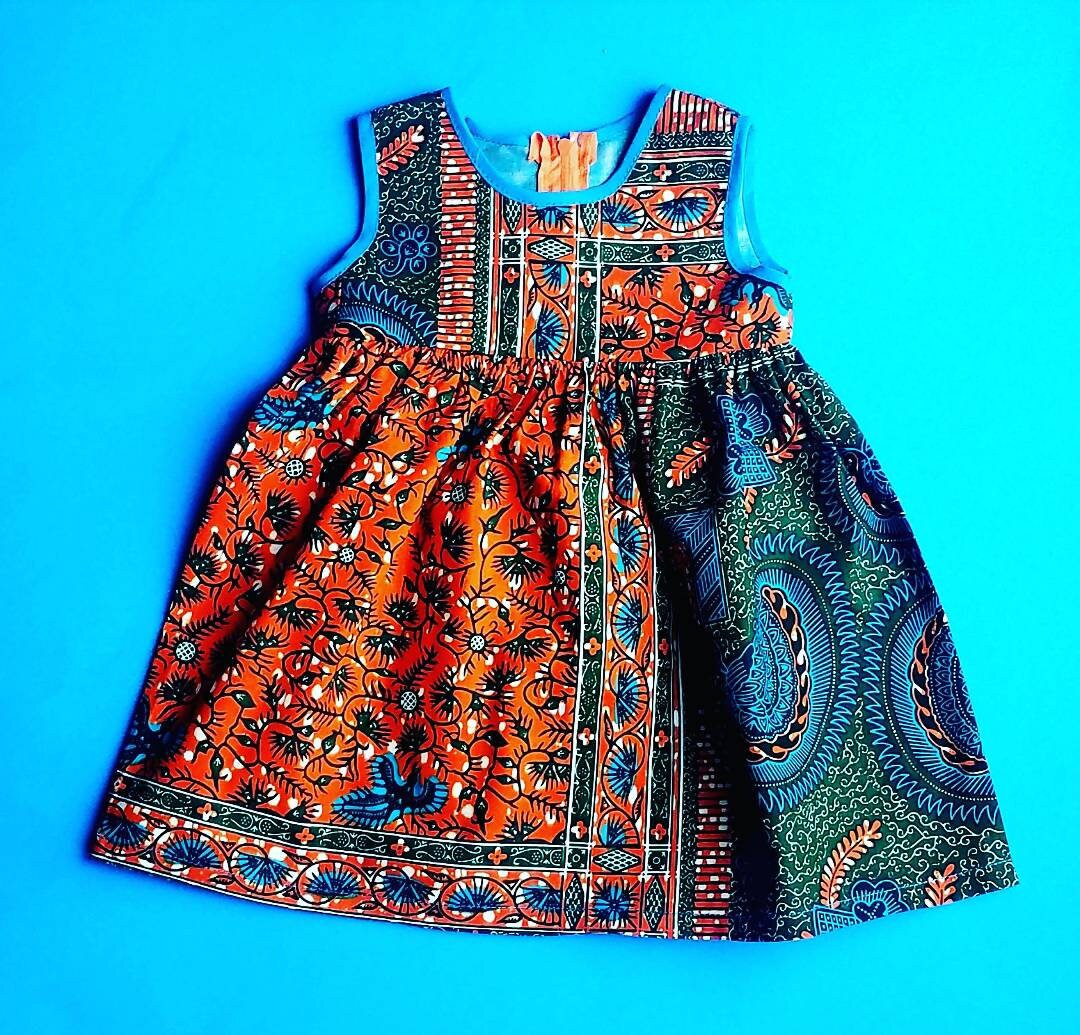 baby ankara dress