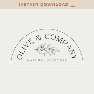 3 Premade Logos | Business logo | Pre-made Studio Logo | Skincare Logo | Branch logo | Text Logo | Photography Logo | Feminine Logo