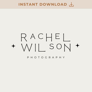 3 loghi prefabbricati/Logo femminile/Logo personalizzato/Logo dell&#39;assistente virtuale/Logo fotografico/Logo podcast/Logo moderno/Design logo testo