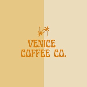 Vorgefertigte Logos | Beachy Design | Individuelles Logo | Kaffee Logo | Lustiges Logo | Retro Logo | Fotografie Logo | Small Business Logo
