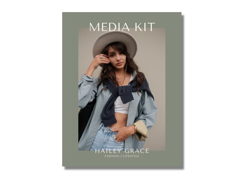 Media Kit & Rate Card Template | Instagram Influencer | Blogger Media ...