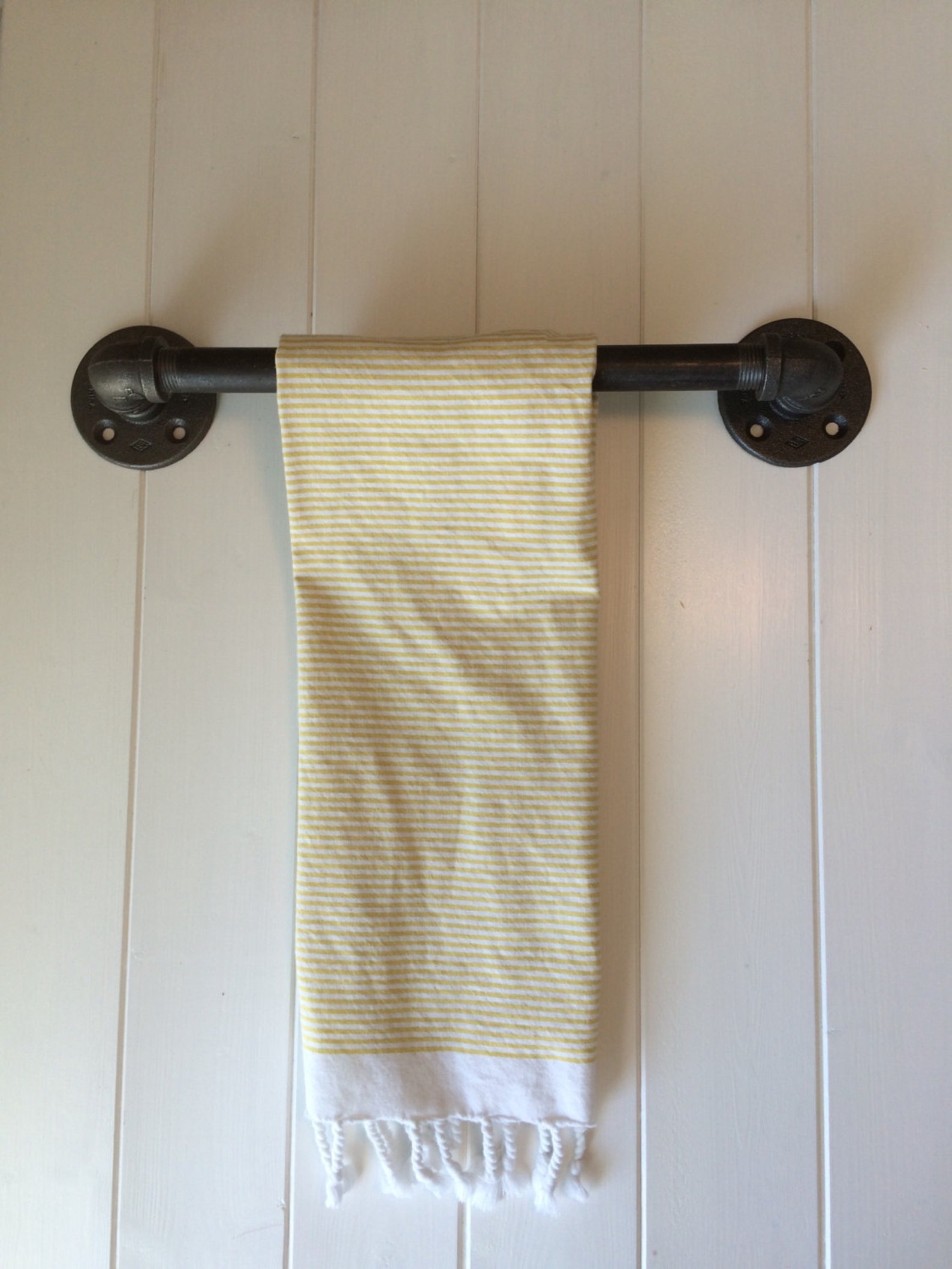 Towel Bar Industrial Kitchen Towel Bar Bath Towel Bar Etsy