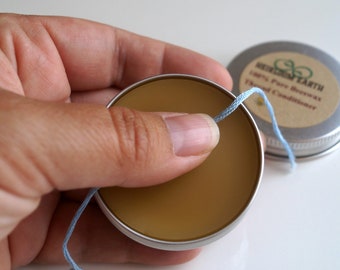 Pure Beeswax Thread Conditioner: Hand Sewing & Embroidery