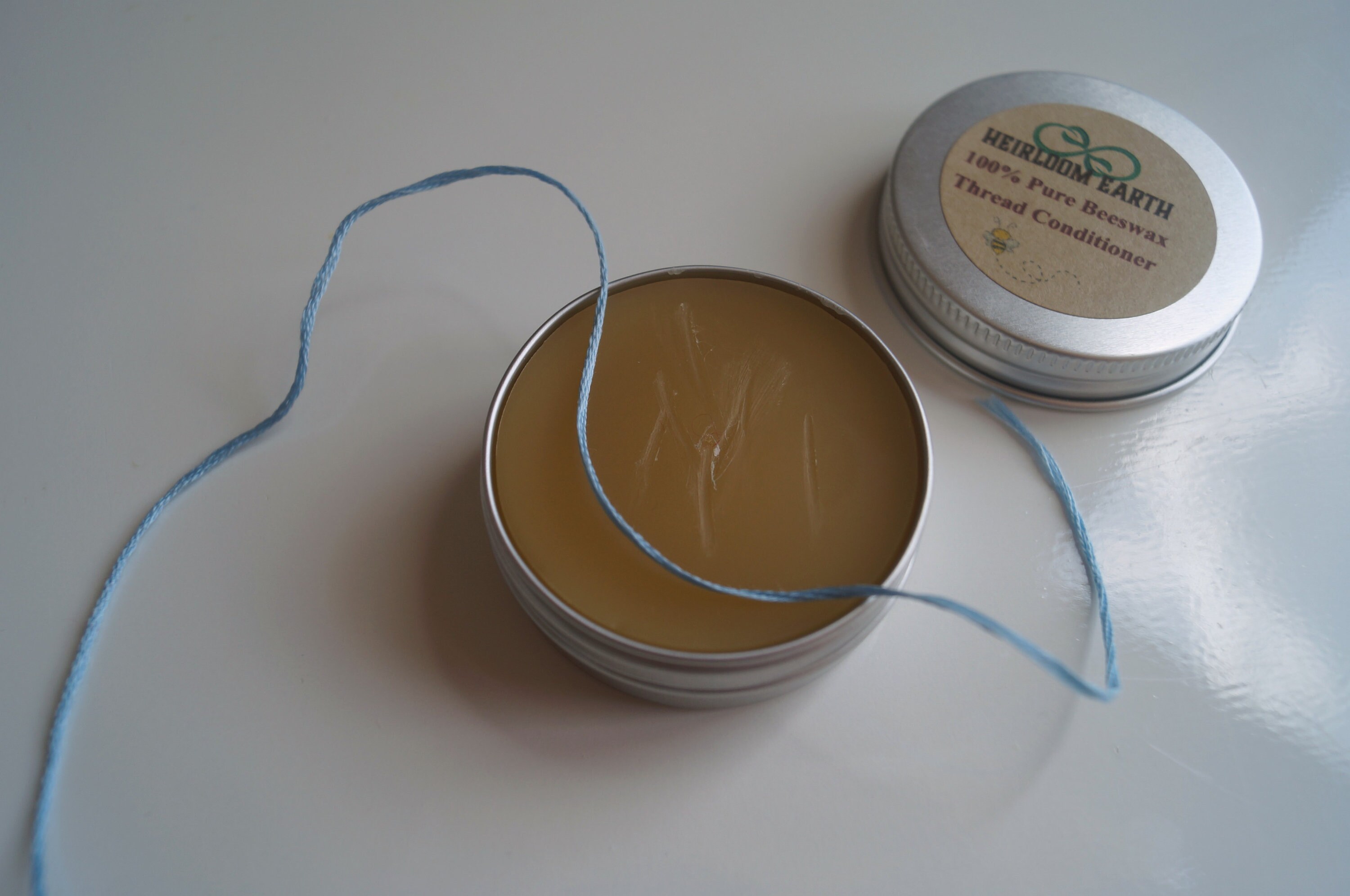 Pure Beeswax Thread Conditioner: Hand Sewing & Embroidery - Etsy