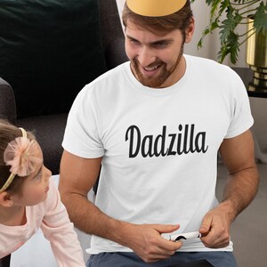 Dadzilla funny T-shirt for dad. image 1