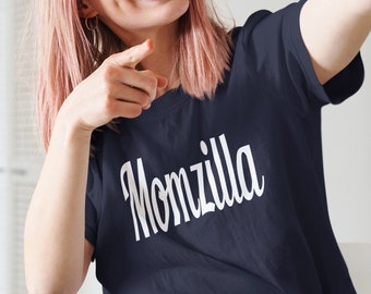 Momzilla Tshirt. Funny short sleeve shirt for mom. Sarcastic gift for super mom baby shower gift