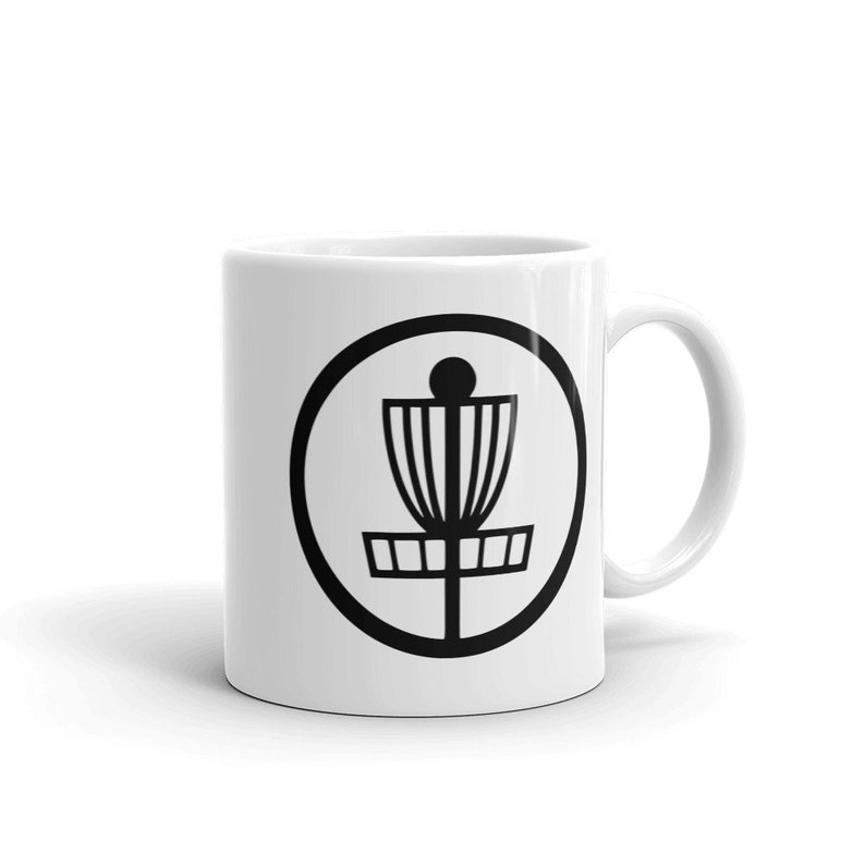 Disc golf coffee mug disc golf basket frisbee golf ace Etsy