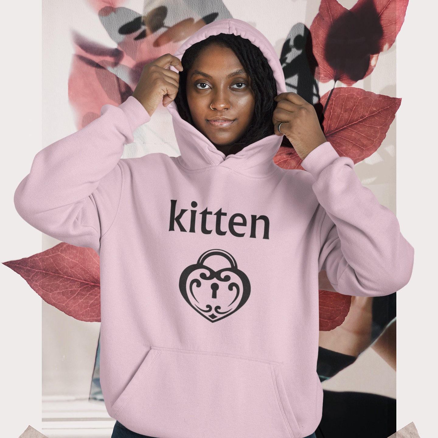 Kitten hoodie hotsell