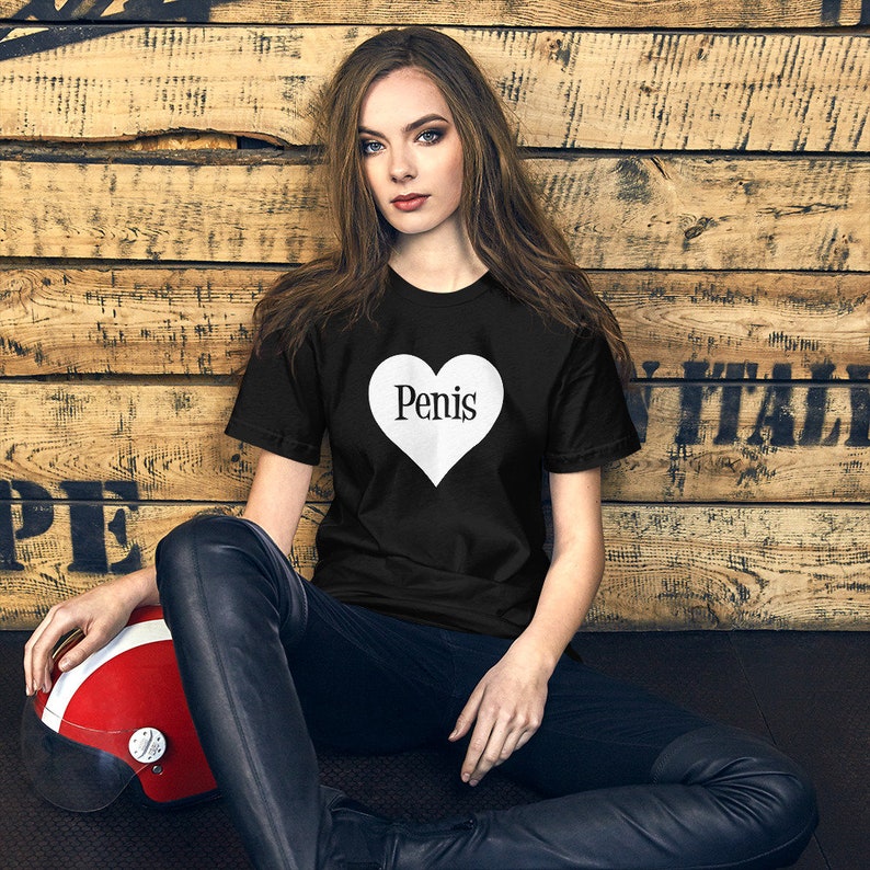 Penis love pride T-shirt. Funny adult humor graphic tee. image 3